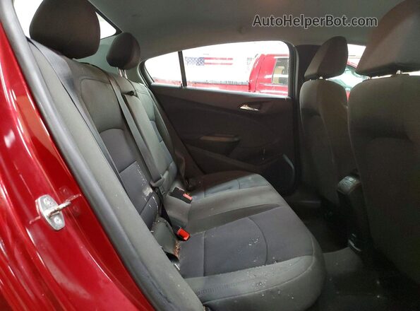 1G1BE5SM7K7108173 2019 CHEVROLET CRUZE Бордовый Вид задних сидений