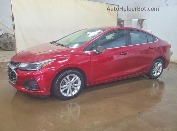 1G1BE5SM7K7108173 2019 CHEVROLET CRUZE Бордовый Передняя левая четверть