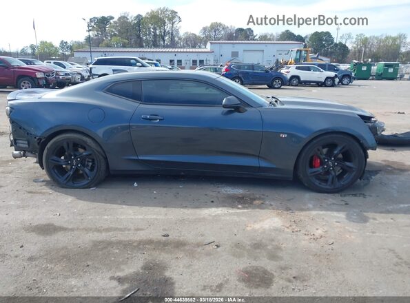 1G1FB1RX1L0149654 2020 CHEVROLET CAMARO Gray Rear interior view