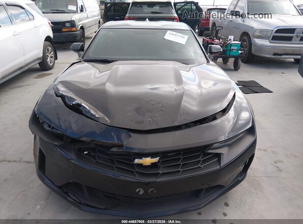 1G1FB1RX2M0124831 2021 CHEVROLET CAMARO Черный Вид щитка приборов