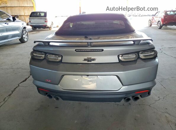 1G1FB3DS2R0110815 2024 CHEVROLET CAMARO Gray უკანა ხედი