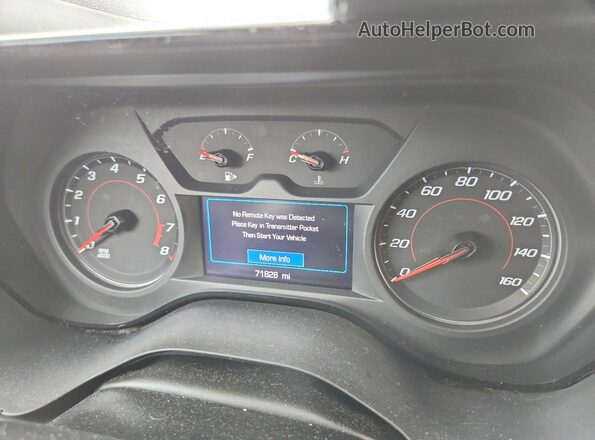 1G1FB3DX0L0119306 2020 CHEVROLET CAMARO Серый Вид щитка приборов