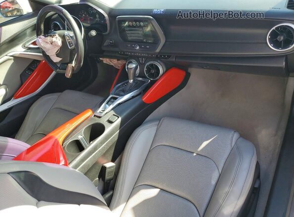 1G1FD1RS3G0132407 2016 CHEVROLET CAMARO Белый Вид панели приборов