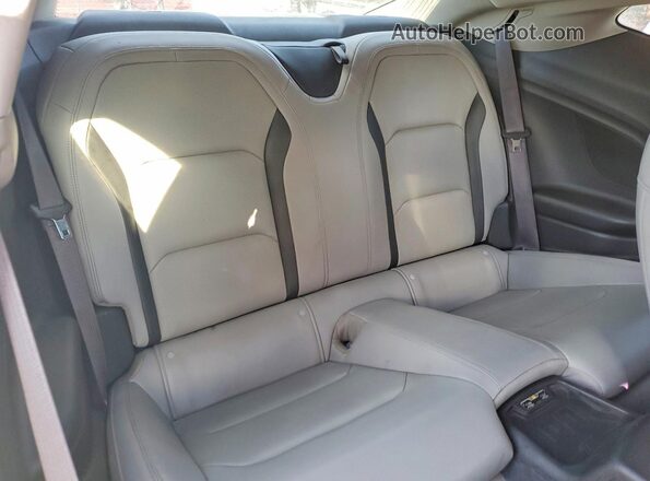 1G1FD1RS3G0132407 2016 CHEVROLET CAMARO Белый Вид задних сидений