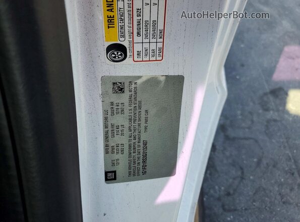 1G1FD1RS3G0132407 2016 CHEVROLET CAMARO Белый Вид подкапотного пространства