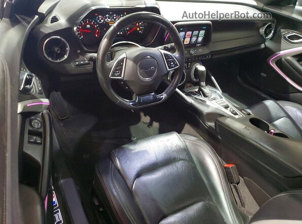 1G1FD1RX5G0160883 2016 CHEVROLET CAMARO Угольный Вид панели приборов