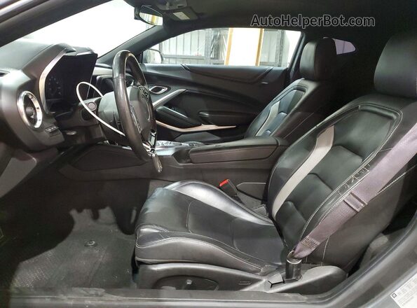 1G1FD1RX5G0160883 2016 CHEVROLET CAMARO Угольный Вид салона спереди