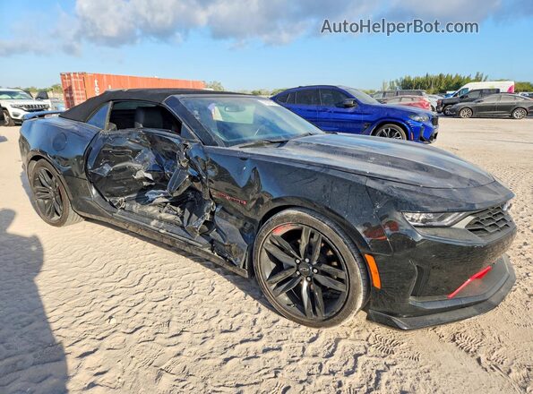 1G1FD3DX0P0141631 2023 CHEVROLET CAMARO Черный Передняя правая четверть