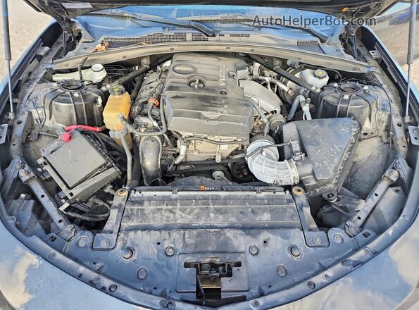 1G1FD3DX0P0141631 2023 CHEVROLET CAMARO Черный Вид задней части салона