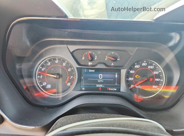 1G1FD3DX0P0141631 2023 CHEVROLET CAMARO Черный Вид щитка приборов