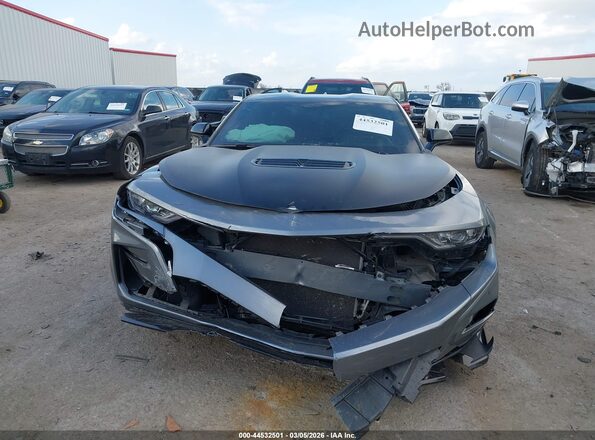 1G1FF1R77M0103039 2021 CHEVROLET CAMARO Серебряный Вид щитка приборов