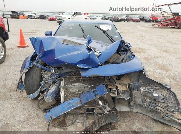1G1FH1R75K0134331 2019 CHEVROLET CAMARO Dark Blue Widok zestawu wskaźników