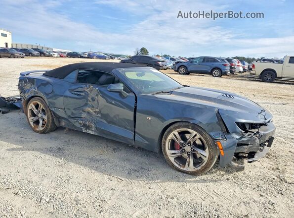 1G1FH3D73P0108269 2023 CHEVROLET CAMARO Угольный Передняя правая четверть