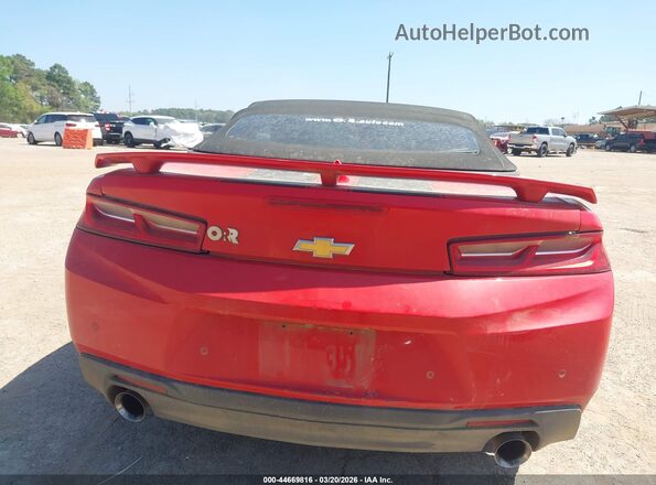 1G1FH3D7XH0136099 2017 CHEVROLET CAMARO Красный 