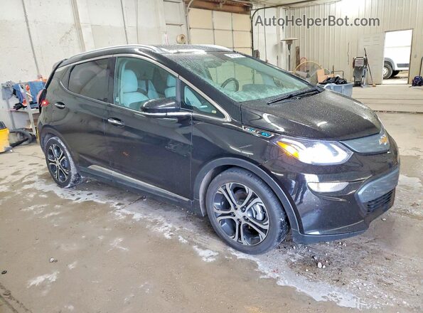 1G1FZ6S06K4116288 2019 CHEVROLET BOLT Черный Передняя правая четверть