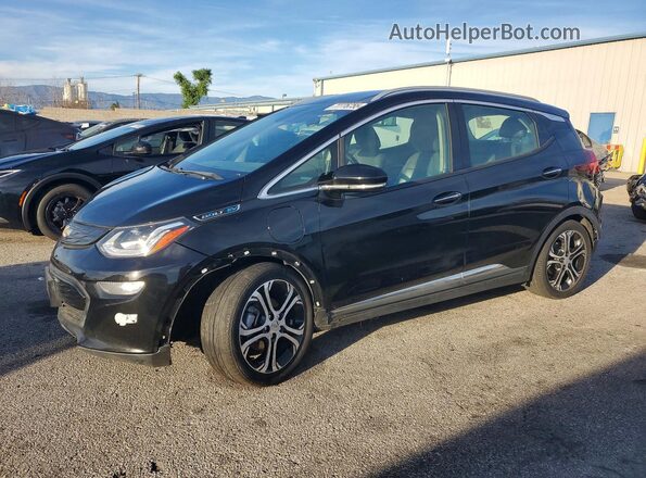 1G1FZ6S07M4112477 2021 CHEVROLET BOLT Черный Передняя левая четверть