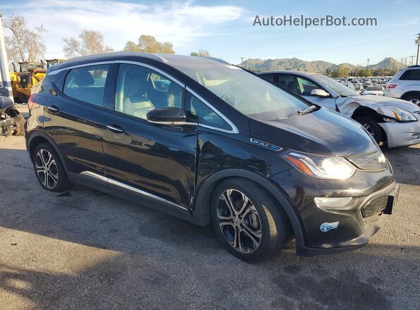 1G1FZ6S07M4112477 2021 CHEVROLET BOLT Черный Передняя правая четверть