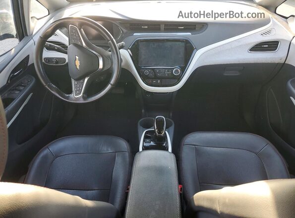 1G1FZ6S07M4112477 2021 CHEVROLET BOLT Черный Вид панели приборов