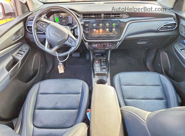 1G1FZ6S07N4131760 2022 CHEVROLET BOLT Серый Вид панели приборов