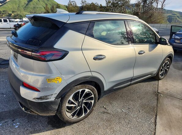 1G1FZ6S07N4131760 2022 CHEVROLET BOLT Серый Задняя правая четверть