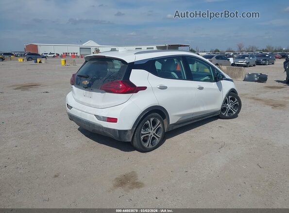 1G1FZ6S09K4143629 2019 CHEVROLET BOLT Белый Задняя правая четверть