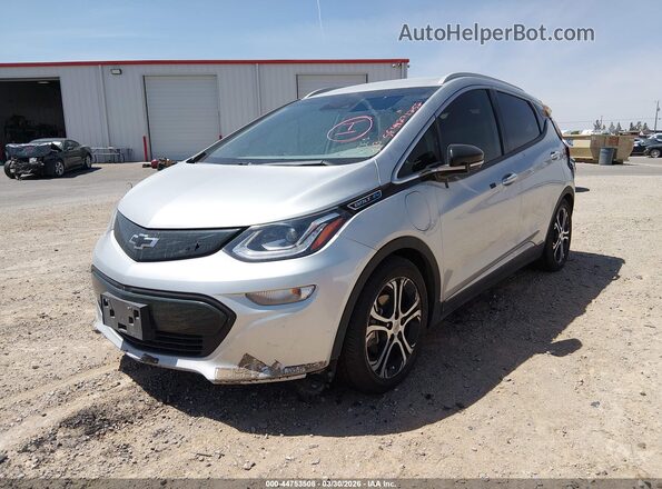 1G1FZ6S0XK4137211 2019 CHEVROLET BOLT Серебряный Передняя левая четверть
