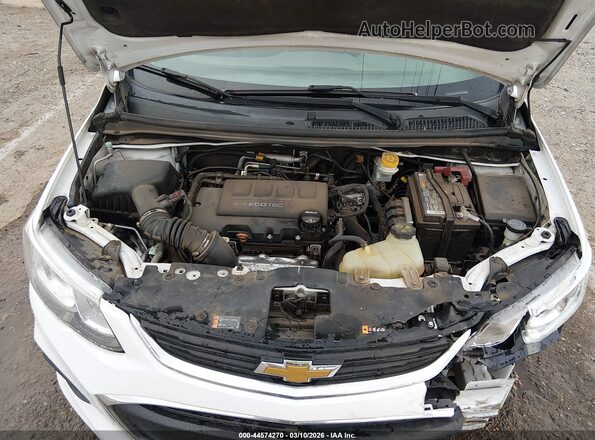 1G1JB5SB6L4143227 2020 CHEVROLET SONIC White Widok z tyłu