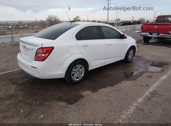 1G1JB5SB6L4143227 2020 CHEVROLET SONIC White Tył prawy