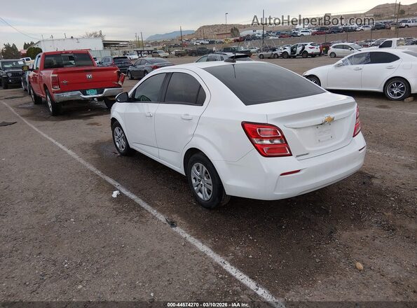 1G1JB5SB6L4143227 2020 CHEVROLET SONIC White Tył lewy