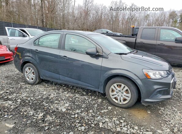1G1JB5SB7K4147379 2019 CHEVROLET SONIC Серый Передняя правая четверть