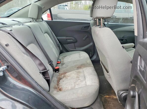 1G1JB5SB7K4147379 2019 CHEVROLET SONIC Серый Вид задних сидений