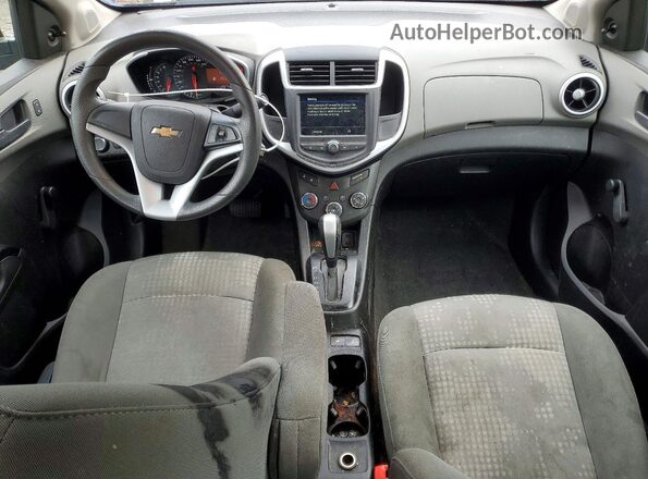 1G1JB5SB7K4147379 2019 CHEVROLET SONIC Серый Вид панели приборов