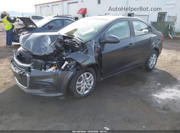 1G1JB5SH0J4120639 2018 CHEVROLET SONIC Black Vista tres cuartos delantera izquierda