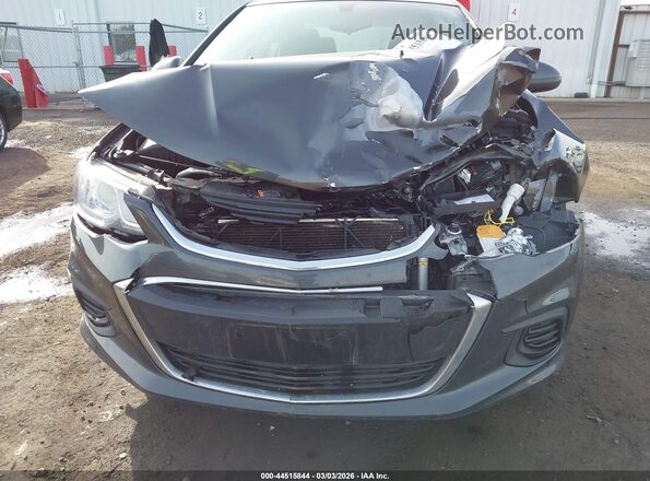 1G1JB5SH0J4120639 2018 CHEVROLET SONIC Black Vista del cuadro de instrumentos