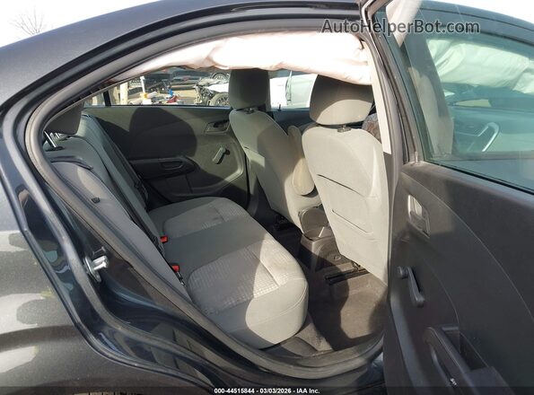 1G1JB5SH0J4120639 2018 CHEVROLET SONIC Black Vista de la etiqueta del VIN