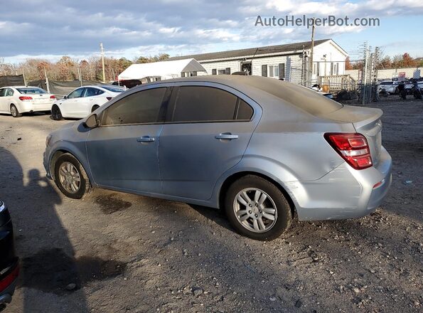 1G1JB5SH5J4109913 2018 CHEVROLET SONIC Blue Tył lewy
