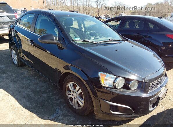 1G1JC5SB4G4175838 2016 CHEVROLET SONIC Черный Передняя правая четверть