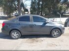 2016 Chevrolet Sonic Lt Auto Серый vin: 1G1JC5SH3G4123007