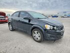 2016 Chevrolet Sonic Lt Черный vin: 1G1JC5SH4G4154248