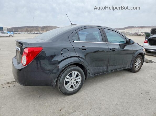 1G1JC5SH4G4154248 2016 CHEVROLET SONIC Черный Задняя правая четверть
