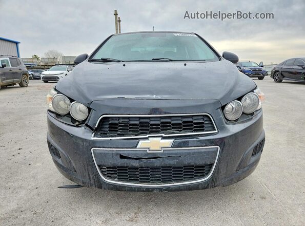 1G1JC5SH4G4154248 2016 CHEVROLET SONIC Черный Вид спереди