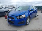 2016 Chevrolet Sonic Lt Auto Синий vin: 1G1JC6SB3G4146918