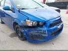 2016 Chevrolet Sonic Lt Auto Синий vin: 1G1JC6SB3G4146918