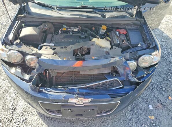 1G1JC6SH2G4119696 2016 CHEVROLET SONIC Синий Вид подкапотного пространства
