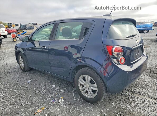 1G1JC6SH2G4119696 2016 CHEVROLET SONIC Синий Задняя левая четверть