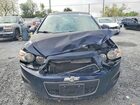2016 Chevrolet Sonic Lt Синий vin: 1G1JC6SH2G4119696