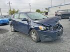 2016 Chevrolet Sonic Lt Синий vin: 1G1JC6SH2G4119696
