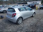 2016 Chevrolet Sonic Lt Auto Серебряный vin: 1G1JC6SH7G4155139