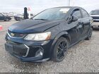 2017 Chevrolet Sonic Premier Auto Черный vin: 1G1JF5SB7H4125959