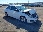 2016 Chevrolet Cruze Limited Ls Auto White vin: 1G1PC5SH5G7221030